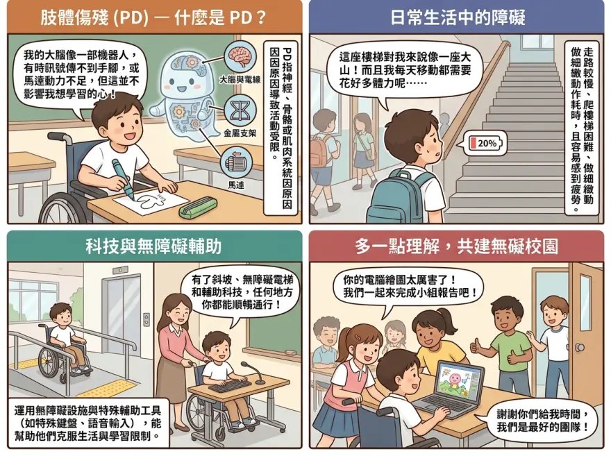SEN - 肢體傷殘(Physical Disabilities)