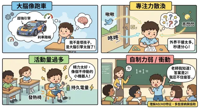 SEN - 專注力不足/過度活躍症（AD/HD）